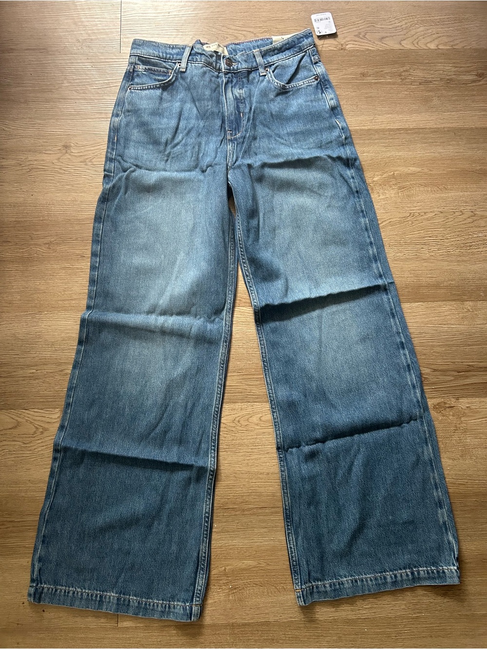 ✨ NWT Free People We The Free Stride Straight 'n Wide Jeans ✨#577